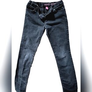 Children's place size 12 super skinny faded black Jeans